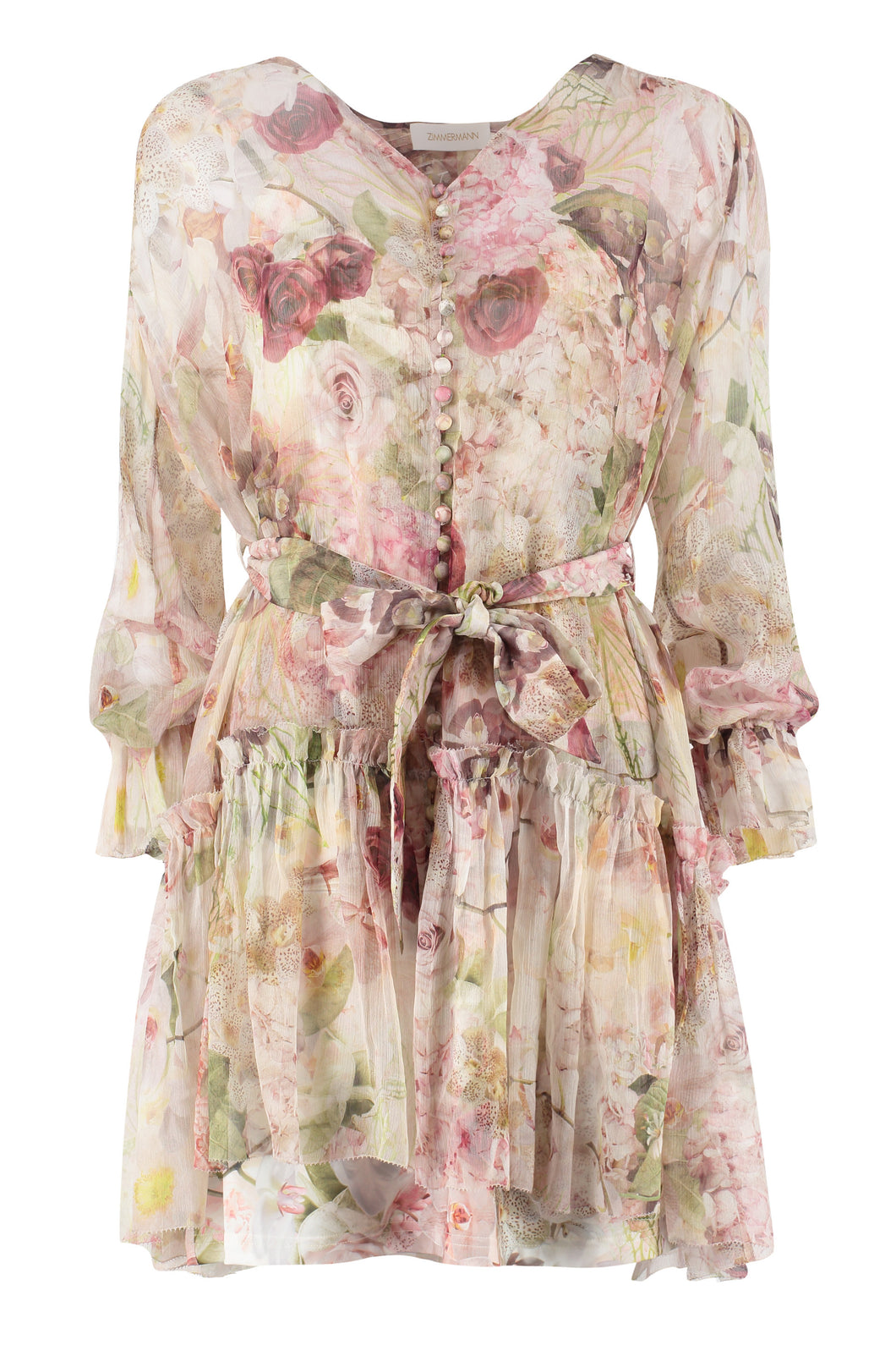 Abito in georgette di seta