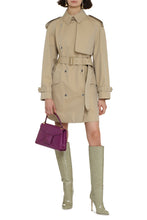 Carica l'immagine nel visualizzatore di Gallery, Trench coat in gabardine

