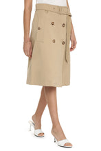 Carica l'immagine nel visualizzatore di Gallery, Gonna trench in gabardine
