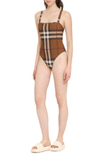 Carica l'immagine nel visualizzatore di Gallery, Costume intero motivo Vintage check
