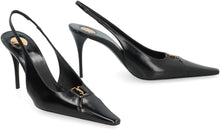 Carica l'immagine nel visualizzatore di Gallery, Slingback Babylone Breteuil in pelle
