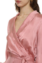 Carica l&#39;immagine nel visualizzatore di Gallery, Abito a portafoglio in seta
