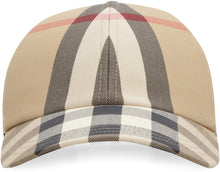 Load image into Gallery viewer, Vintage check motif baseball cap
