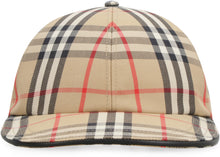Load image into Gallery viewer, Vintage check motif baseball cap
