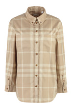 Carica l'immagine nel visualizzatore di Gallery, Camicia in cotone con collo button-down
