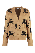 Carica l'immagine nel visualizzatore di Gallery, Cardigan in maglia jacquard
