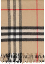 Load image into Gallery viewer, Checked cashmere scarf
