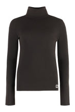 Carica l'immagine nel visualizzatore di Gallery, Maglione dolcevita in misto lana
