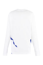 Carica l'immagine nel visualizzatore di Gallery, T-shirt a maniche lunghe in cotone con stampa
