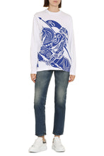 Carica l'immagine nel visualizzatore di Gallery, T-shirt a maniche lunghe in cotone con stampa
