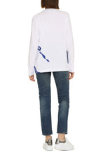 Carica l'immagine nel visualizzatore di Gallery, T-shirt a maniche lunghe in cotone con stampa
