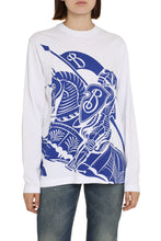 Carica l'immagine nel visualizzatore di Gallery, T-shirt a maniche lunghe in cotone con stampa
