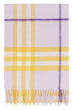 Load image into Gallery viewer, Cashmere scarf with fringes
