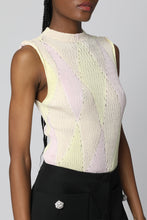 Load image into Gallery viewer, Silk and cotton tank top
