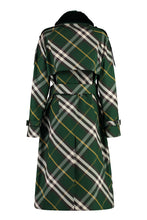 Load image into Gallery viewer, Cotton gabardine long trench coat
