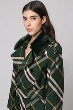 Load image into Gallery viewer, Cotton gabardine long trench coat
