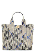 Carica l'immagine nel visualizzatore di Gallery, Mini Tote in motivo check
