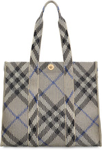 Carica l'immagine nel visualizzatore di Gallery, Tote bag Check Media in tela
