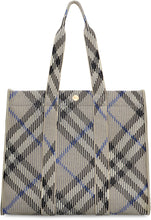 Carica l'immagine nel visualizzatore di Gallery, Tote bag Check Media in tela
