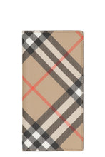 Load image into Gallery viewer, Continental wallet in check motif
