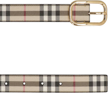 Carica l'immagine nel visualizzatore di Gallery, Cintura in motivo Burberry Check
