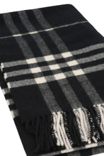 Load image into Gallery viewer, Checked cashmere scarf
