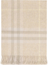 Load image into Gallery viewer, Checked cashmere scarf
