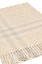 Load image into Gallery viewer, Checked cashmere scarf
