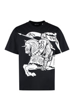 Load image into Gallery viewer, Cotton crew-neck T-shirt
