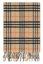 Load image into Gallery viewer, Checked cashmere scarf
