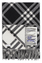 Load image into Gallery viewer, Checked cashmere scarf
