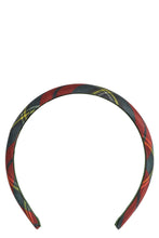 Carica l'immagine nel visualizzatore di Gallery, Cerchietto Scarlet in seta tartan
