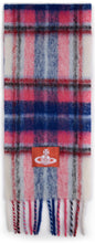 Load image into Gallery viewer, Checkered scarf with fringes

