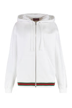 Load image into Gallery viewer, T-shirt Full zip cotton hoodie
