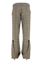 Load image into Gallery viewer, Check motif trousers
