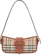 Load image into Gallery viewer, Check print shoulder bag
