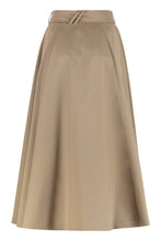 Carica l'immagine nel visualizzatore di Gallery, Gonna trench midi in gabardine
