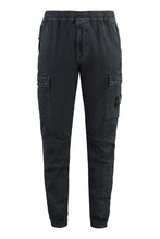 Carica l'immagine nel visualizzatore di Gallery, Pantaloni cargo in cotone stretch
