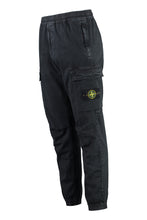 Carica l'immagine nel visualizzatore di Gallery, Pantaloni cargo in cotone stretch
