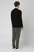 Carica l'immagine nel visualizzatore di Gallery, Pantaloni cargo in cotone stretch
