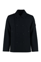 Carica l'immagine nel visualizzatore di Gallery, Stone Island Ghost - Cappotto doppiopetto in lana e cachemire
