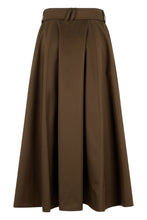 Carica l'immagine nel visualizzatore di Gallery, Gonna Trench Midi in Gabardina di Cotone
