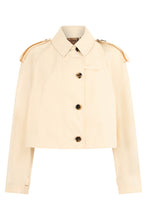 Load image into Gallery viewer, Cropped jacket in cotton
