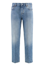 Carica l'immagine nel visualizzatore di Gallery, Jeans straight leg a 5 tasche

