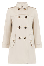 Carica l'immagine nel visualizzatore di Gallery, Trench corto Summerside di cotone gabardine
