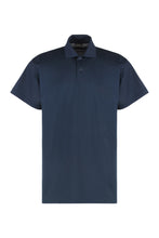 Load image into Gallery viewer, Intertwined Cotton-piqué polo shirt
