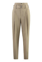 Carica l'immagine nel visualizzatore di Gallery, Pantaloni in gabardine di cotone
