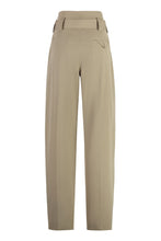 Carica l'immagine nel visualizzatore di Gallery, Pantaloni in gabardine di cotone
