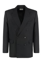 Load image into Gallery viewer, Double-breasted wool jacket
