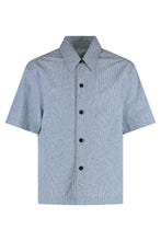 Carica l'immagine nel visualizzatore di Gallery, Camicia in lino e cotone a righe
